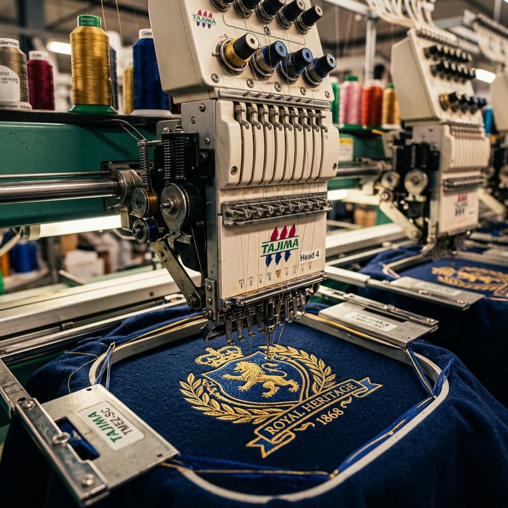 Tajima & Barudan Commercial Machine Precision